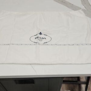 Prada Ivory Storage Bag